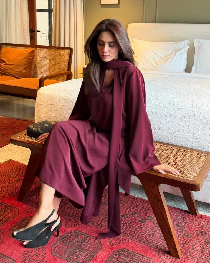 Burgundy Kendall Set | New Arrivals | LIRA