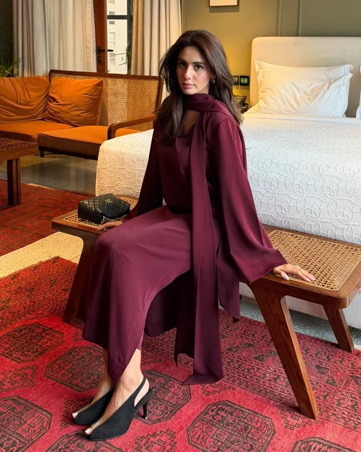 Burgundy Kendall Set | New Arrivals | LIRA