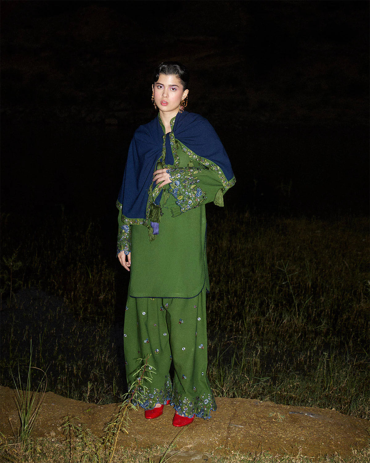 Jugnu Womenswear - AW24 - Fleur - Scarf