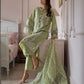 Sobia Nazir Luxury Lawn 2024 | Green Suit-Set