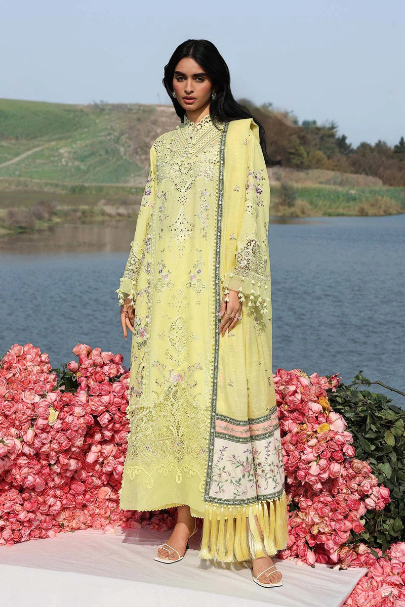(L261-003-CV) | Unstitched Luxury Lawn '26 | SANA SAFINAZ