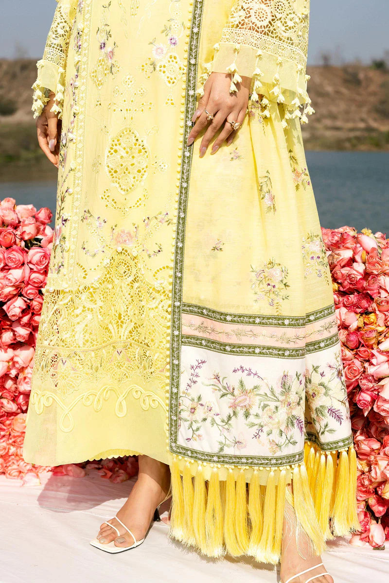(L261-003-CV) | Unstitched Luxury Lawn '26 | SANA SAFINAZ