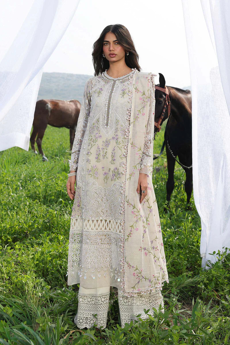 (L261-005-CV) | Unstitched Luxury Lawn '26 | SANA SAFINAZ