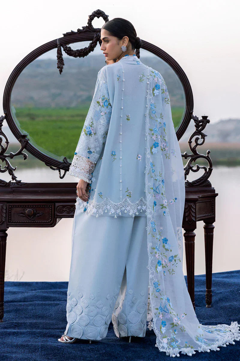 (L261-006-CV) | Unstitched Luxury Lawn '26 | SANA SAFINAZ