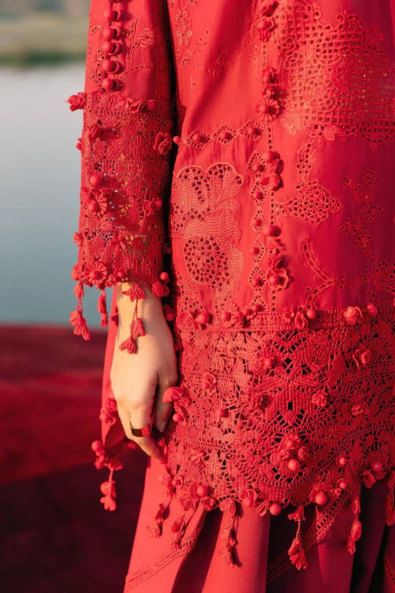 (L261-007-CL) | Unstitched Luxury Lawn '26 | SANA SAFINAZ