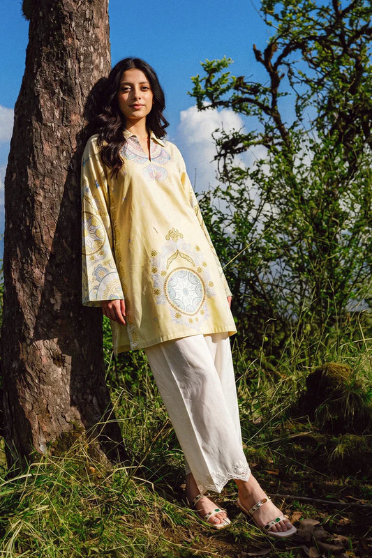 YELLOW BEIGE | E8422/102/110 | Women Casual Summer '26 - Drop 3 | Ethnc