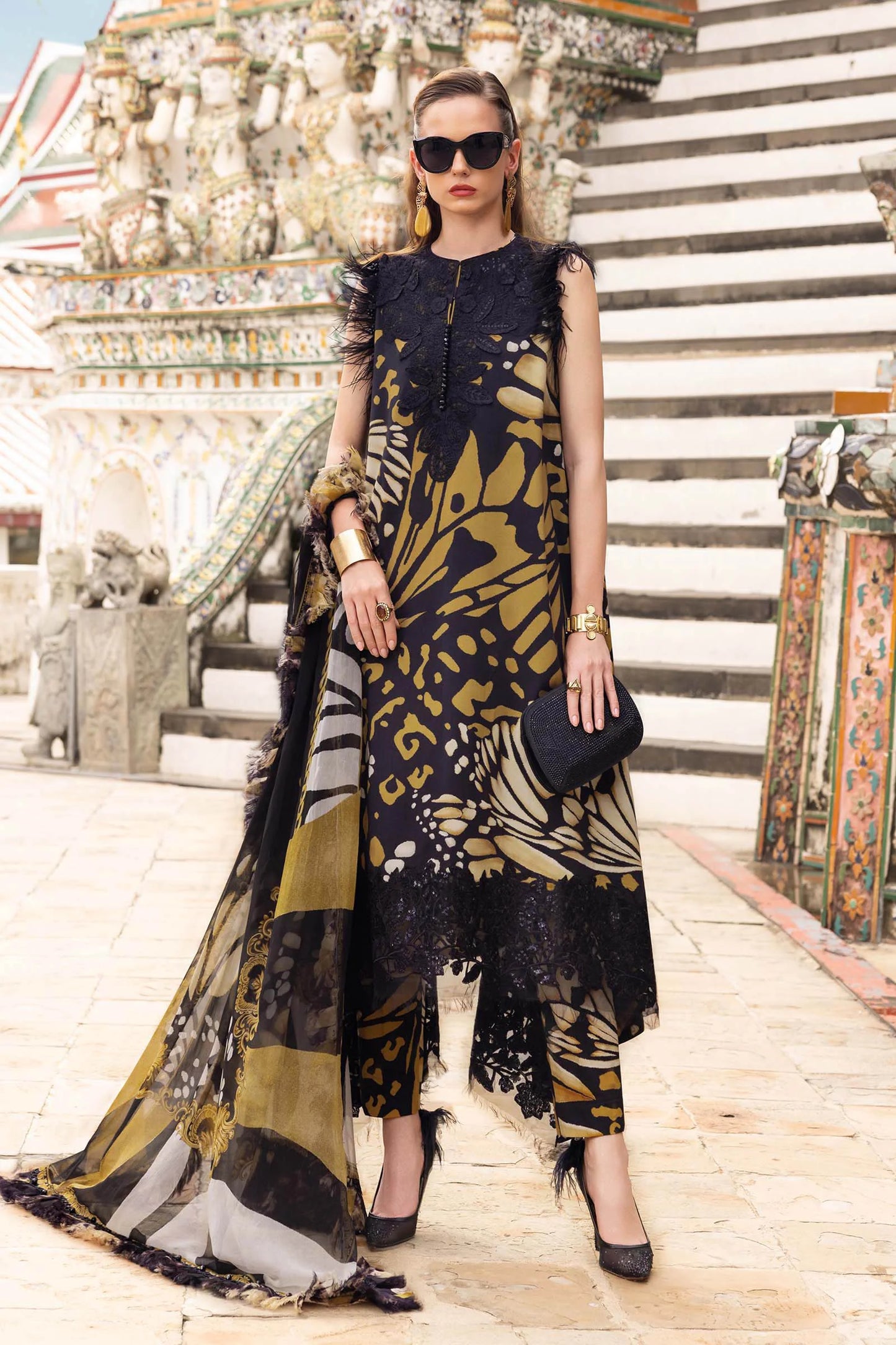 MARIA B Mprints 2025 | Winter Collection | MPT-2809-B