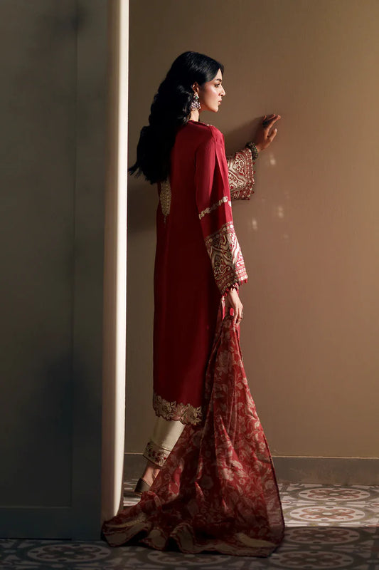 RED | E4053/103/301 | Rozana Collection SS '26- Drop 7 | Ethnc