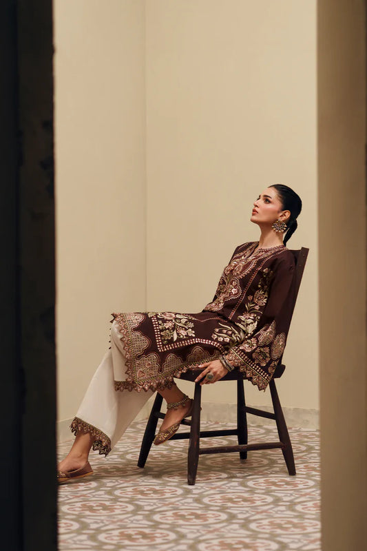 COFFEE | E4374/103/802 | Rozana Collection SS '26- Drop 7 | Ethnc