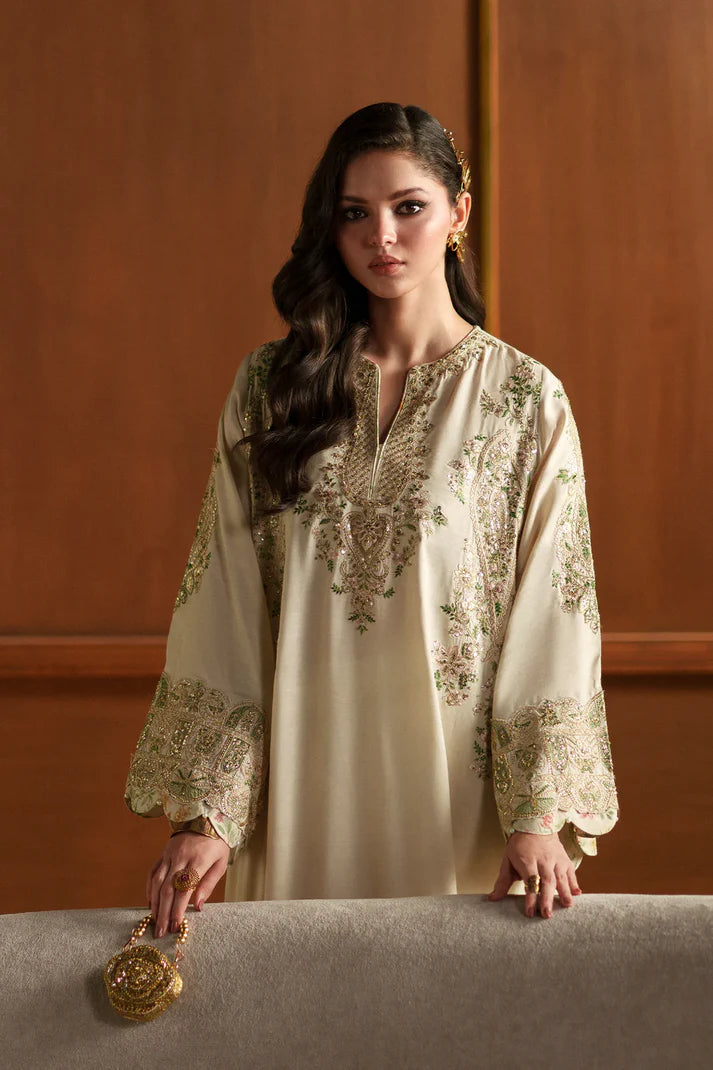 ANTIQUE WHITE | E1112/104/006 | Women Boutique Summer '26- Drop 4 | Ethnc