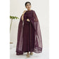BURGUNDY OUTFIT | FESTIVE' 23 | DYOT