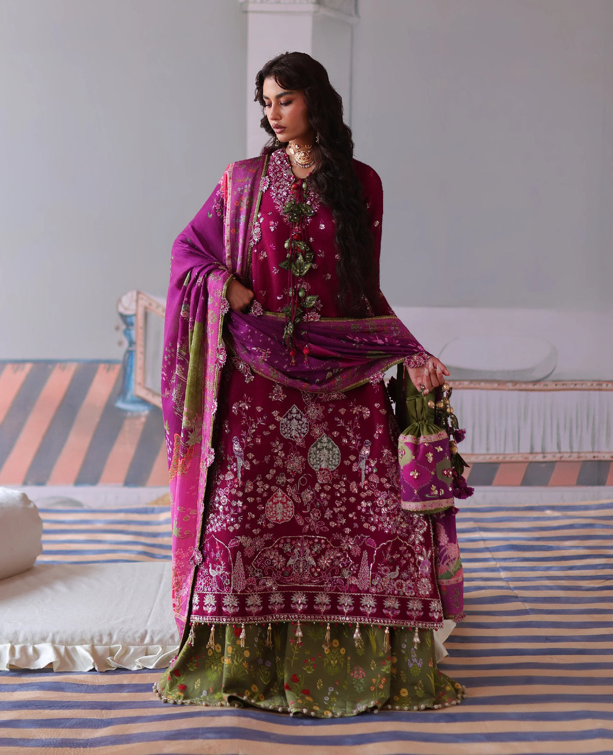 Gulnar Republic Womenswear - Neoma Festive Unstitched '26