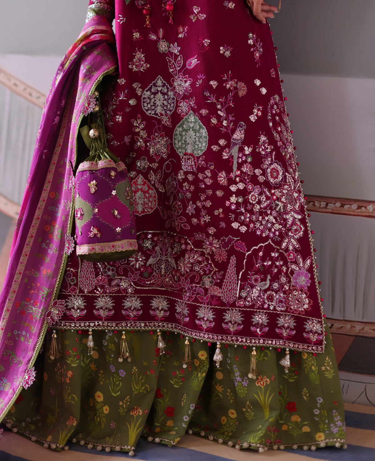 Gulnar Republic Womenswear - Neoma Festive Unstitched '26