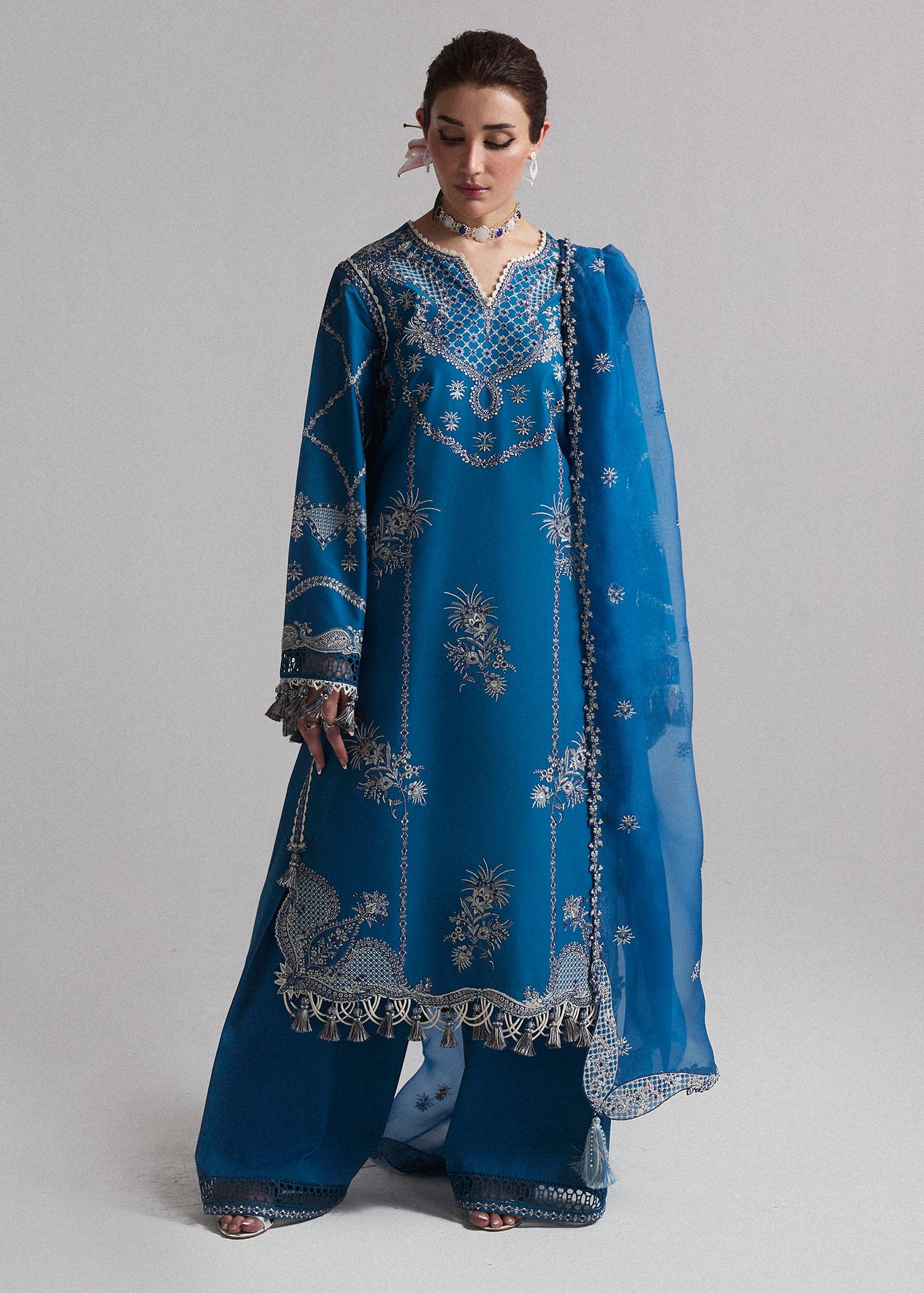 Hussain Rehar SS Lawn Eid Unstitched Collection'24