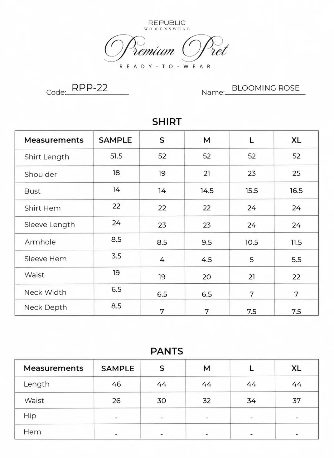 Blooming Rose Republic Womenswear - Premium Pret '26