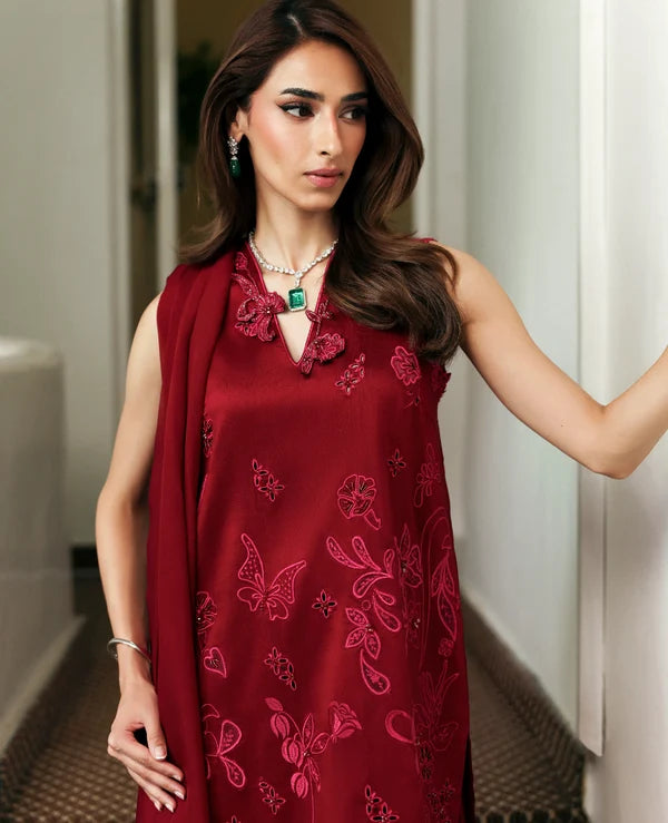 Raspberry Radiance Republic Womenswear - Premium Pret '26