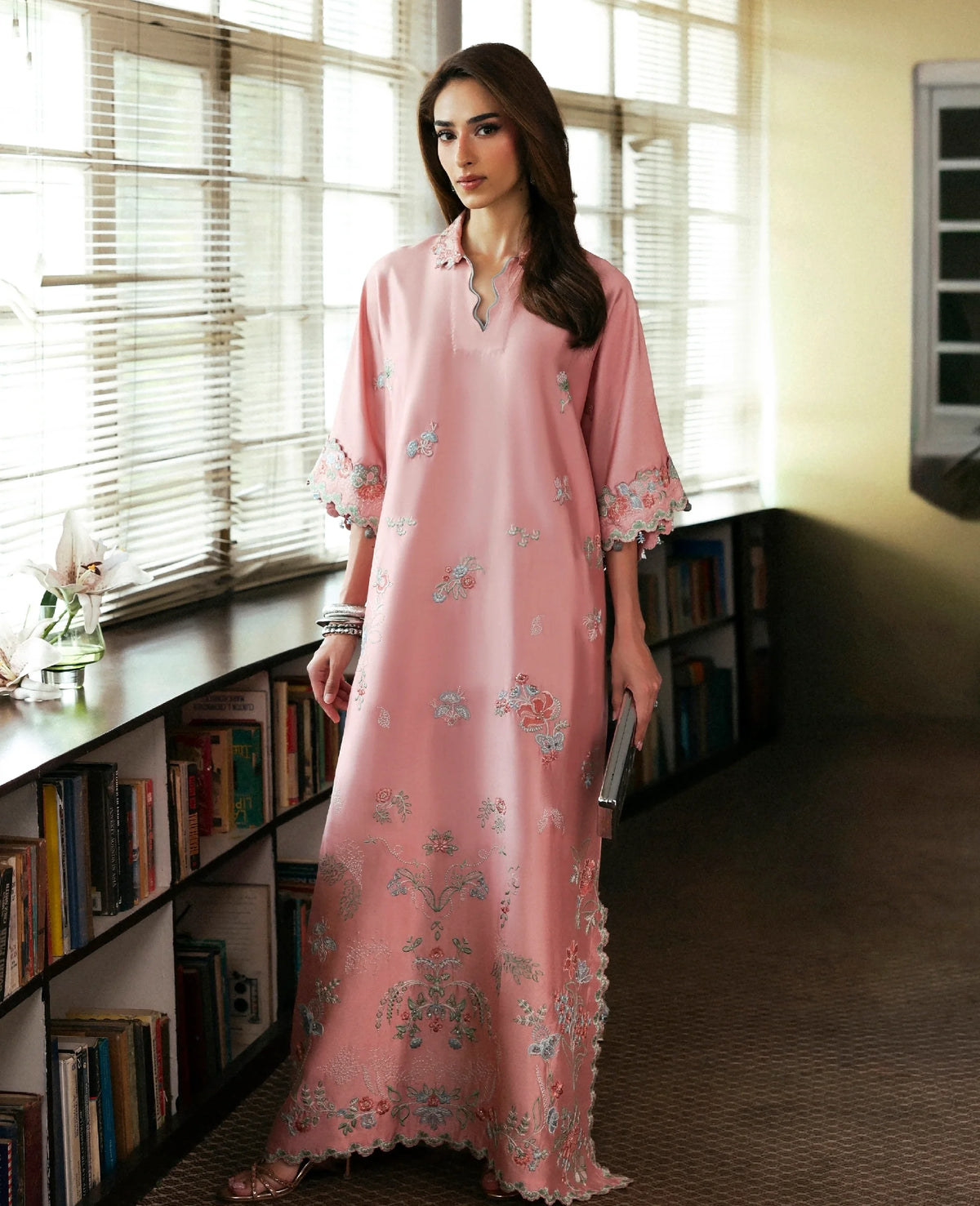 Rose Kaftan Republic Womenswear - Premium Pret '26