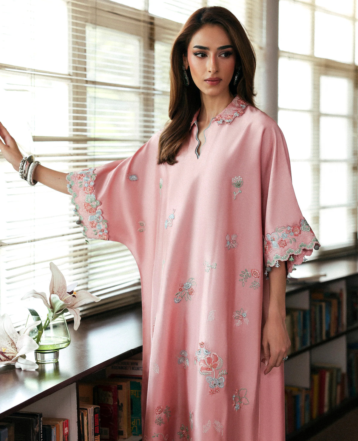 Rose Kaftan Republic Womenswear - Premium Pret '26