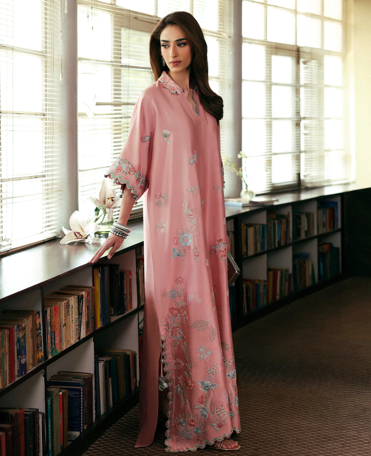 Rose Kaftan Republic Womenswear - Premium Pret '26