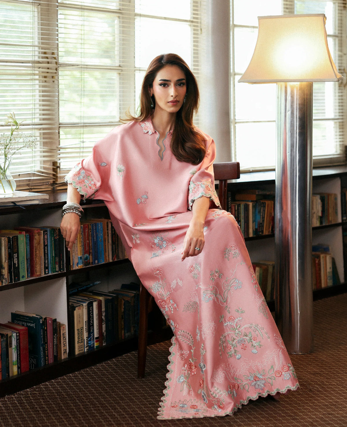 Rose Kaftan Republic Womenswear - Premium Pret '26