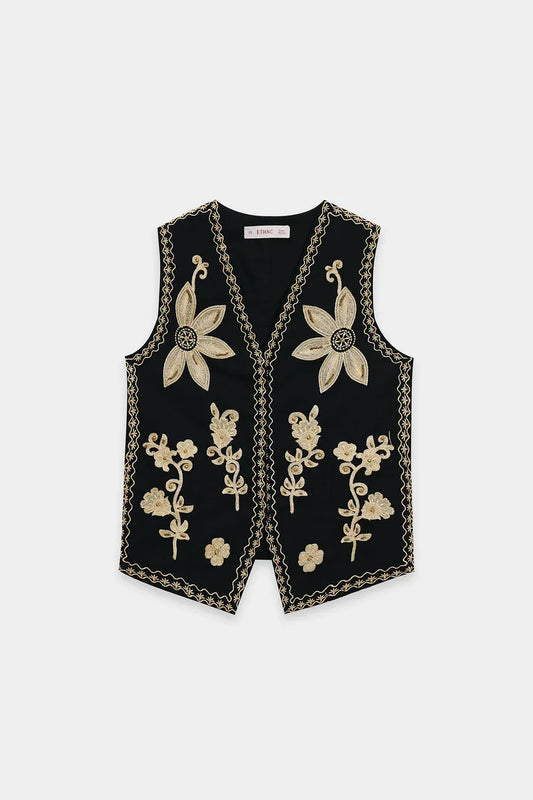 BLACK | S4E0566/119/901 | Boho Look Book | Ethnc