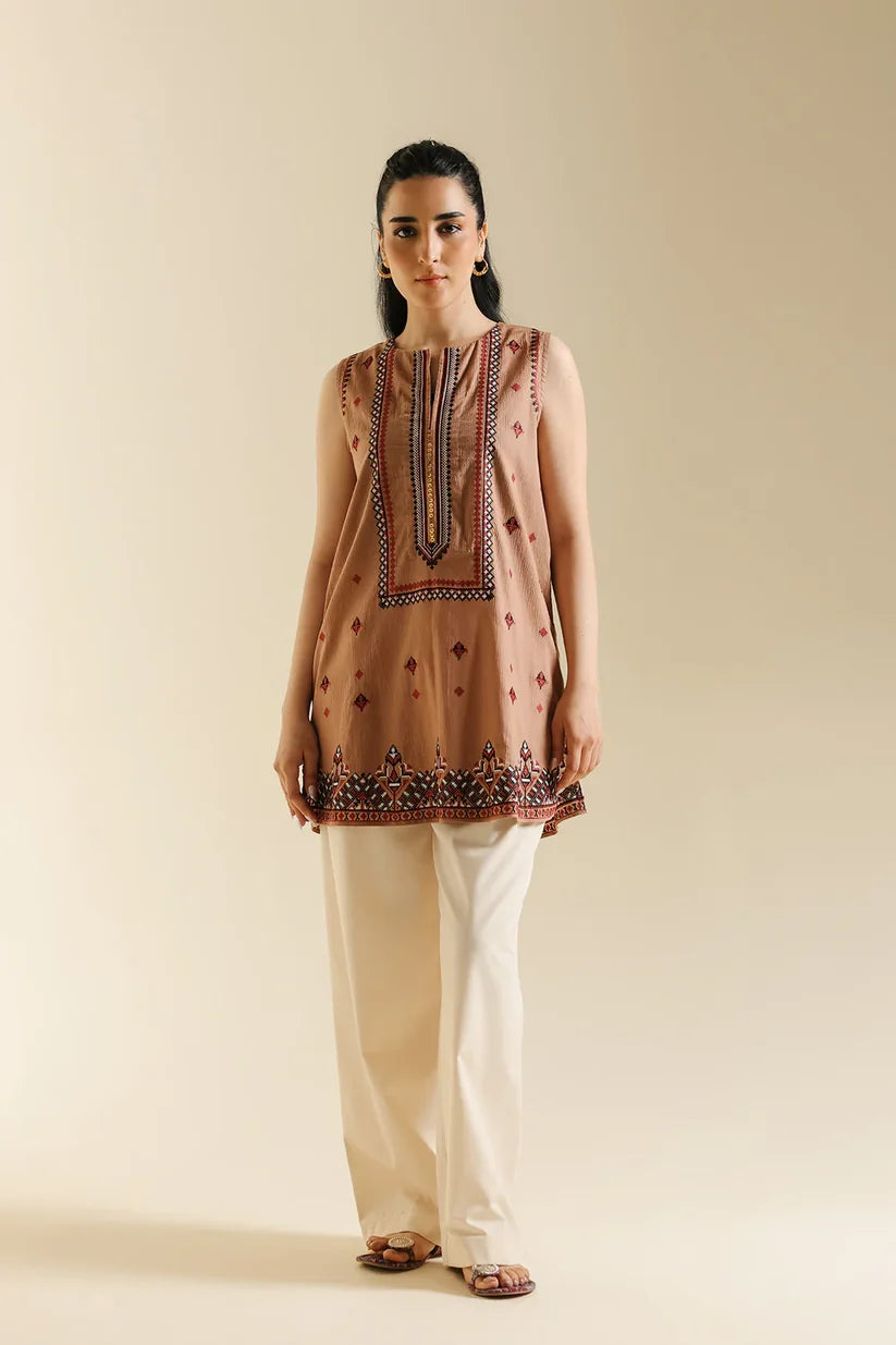 CHOCOLATE BROWN | S4E0587/119/804 | Boho Look Book | Ethnc