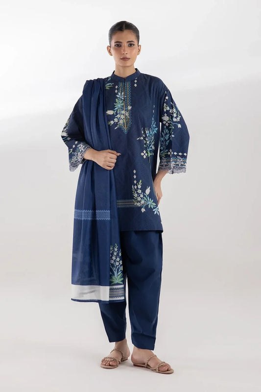 SC26MHY302BP3 | Spring Summer '26 - Stitched Printed Lawn Suit | SANA SAFINAZ