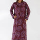 SS26BSP123P2T | Spring Summer '26 - Stitched Printed Viscose Shirt + Culotte | SANA SAFINAZ