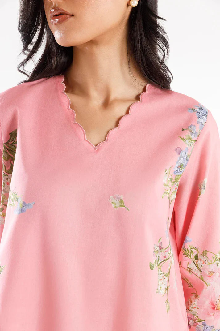 SS26BSP142P2T | Spring Summer '26 - Stitched Printed Lawn Shirt + Culotte | SANA SAFINAZ