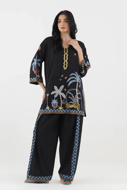 SS26ESE330P2T | New Arrivals | Sana Safinaz