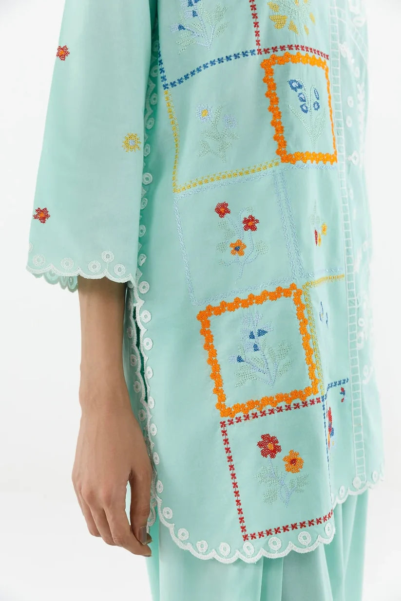 SS26ESE355P2T | New Arrivals | Sana Safinaz