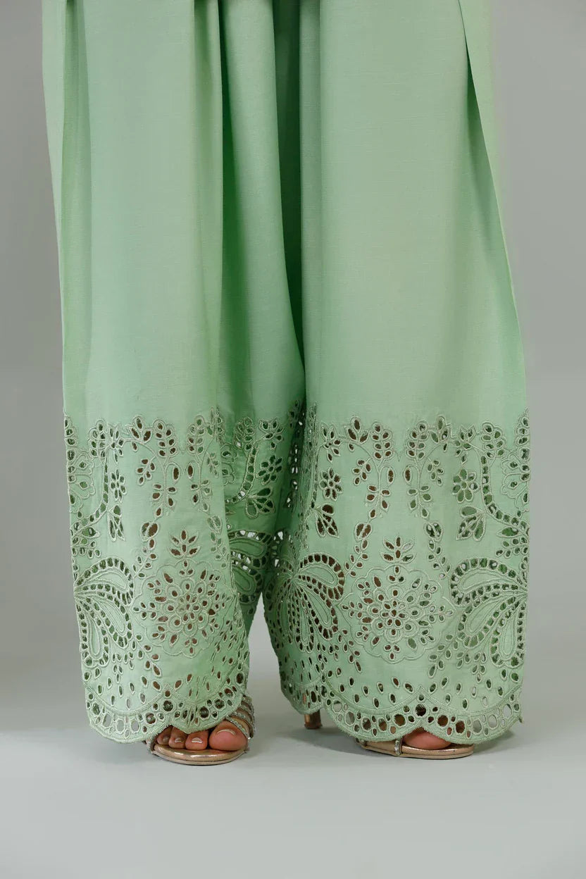 Sana Safinaz Eid Edit '26 - Stitched Embroidered Raw Silk Suit | Ss26exe613p3