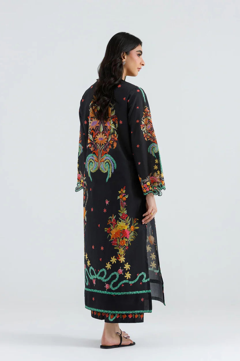 Sana Safinaz Eid Edit '26 - Stitched Embroidered Muzlin Suit | Ss26muz118bp3