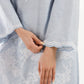 Sana Safinaz Eid Edit '26 - Stitched Embroidered Chambray Shirt+ Shalwar | Ss26sge403p2t