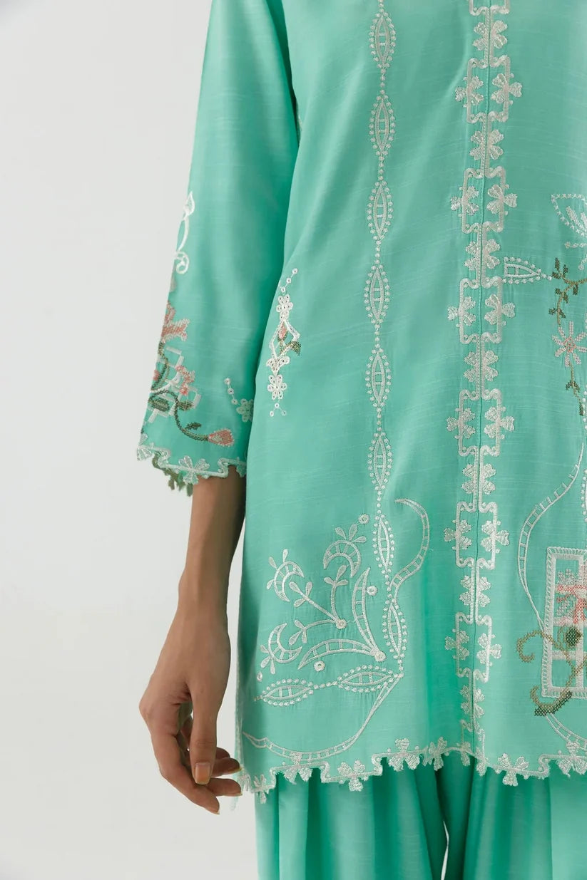 SS26SGE443P2T | New Arrivals | Sana Safinaz