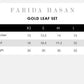 Gold Leaf Shirt and Pants | Eid Edit '26 | FARIDA HASAN