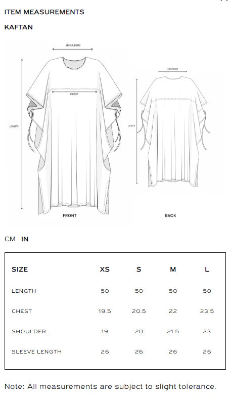 EMBROIDERED KAFTAN (E4155/103/128)