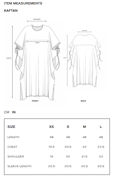 EMBROIDERED KAFTAN (E4126/103/529)