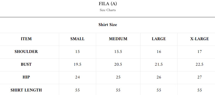 FILA (A) Barae Khanom