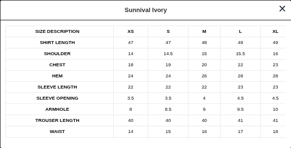 Sunnival Ivory