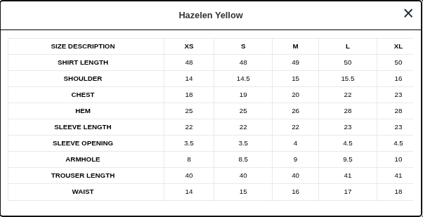 Hazelen Yellow