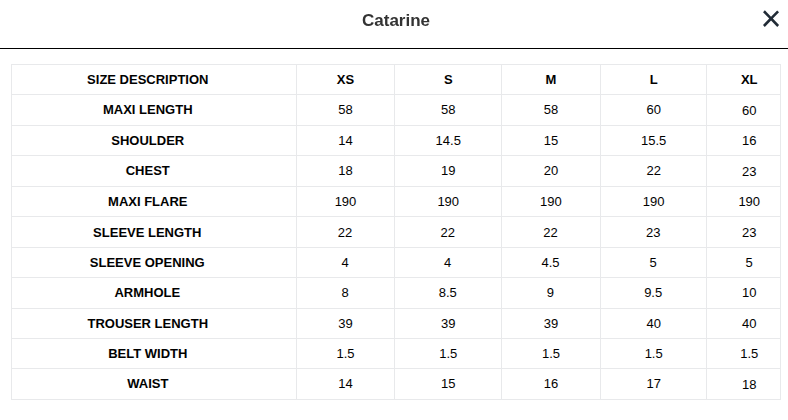 AFROZEH | Catarine