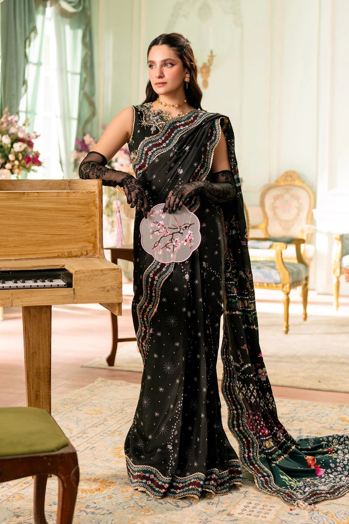 QSL-08 LINNEA Qalamkar - Luxe Silk '26