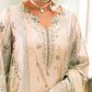 QSL-01 AZURE Qalamkar - Luxe Silk '26