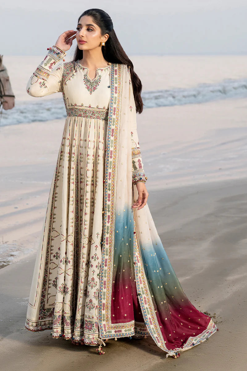 Embroidered Luxury Lawn SL25-D9 | Jazmin