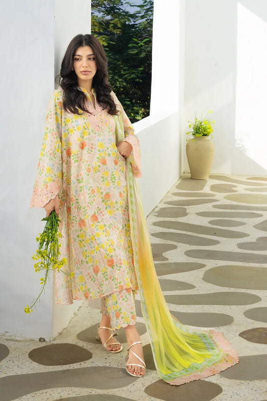 Sania Maskatiya Unstitched Lawn '26 - Alysa (A)