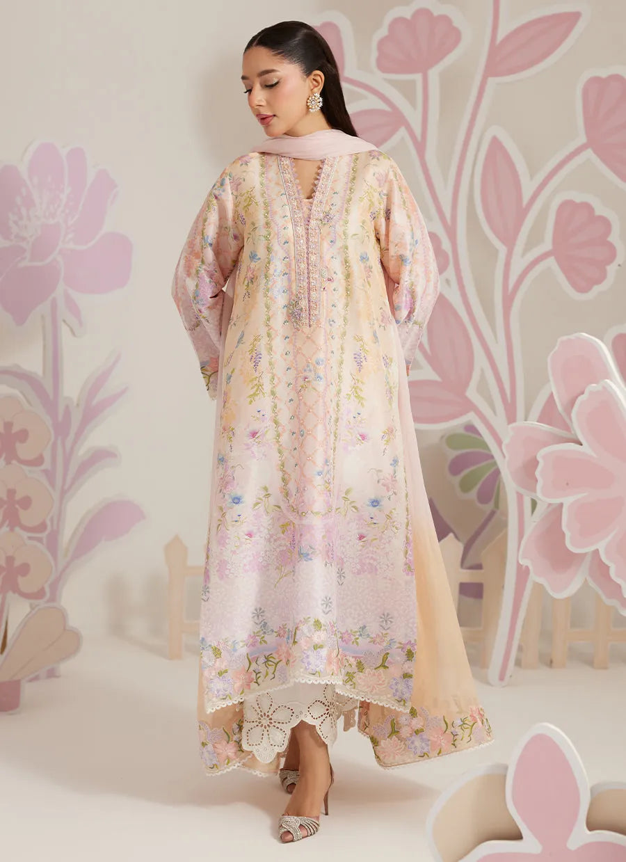 Farah Talib Aziz Ramadan Eid Frou Frou '26 - Annelise Shirt And Dupatta