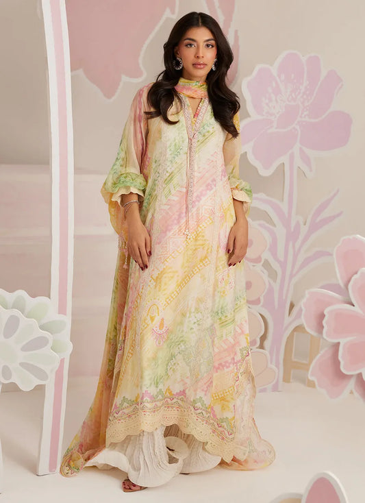 Farah Talib Aziz Ramadan Eid Frou Frou '26 - Aurelis Shirt And Dupatta