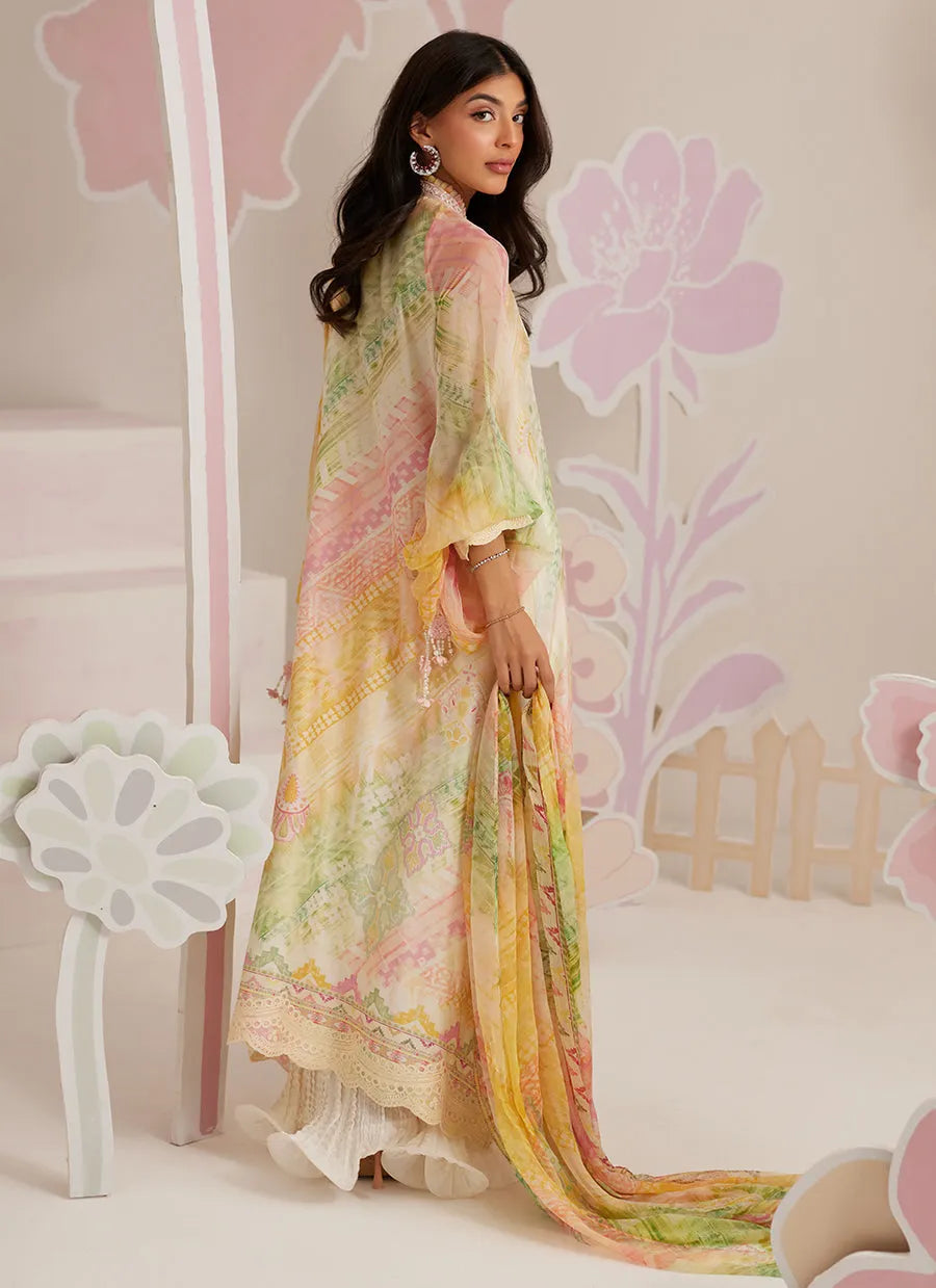 Farah Talib Aziz Ramadan Eid Frou Frou '26 - Aurelis Shirt And Dupatta