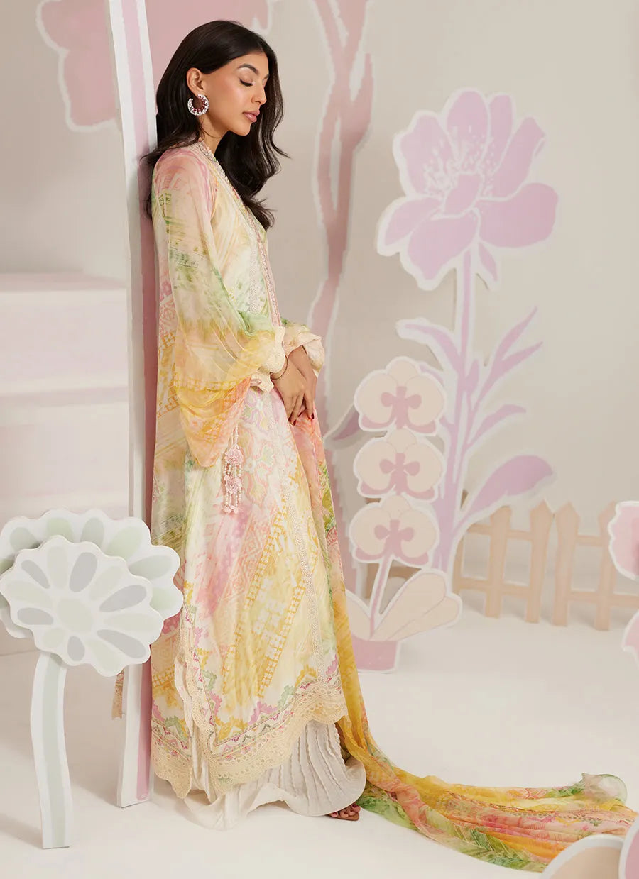 Farah Talib Aziz Ramadan Eid Frou Frou '26 - Aurelis Shirt And Dupatta